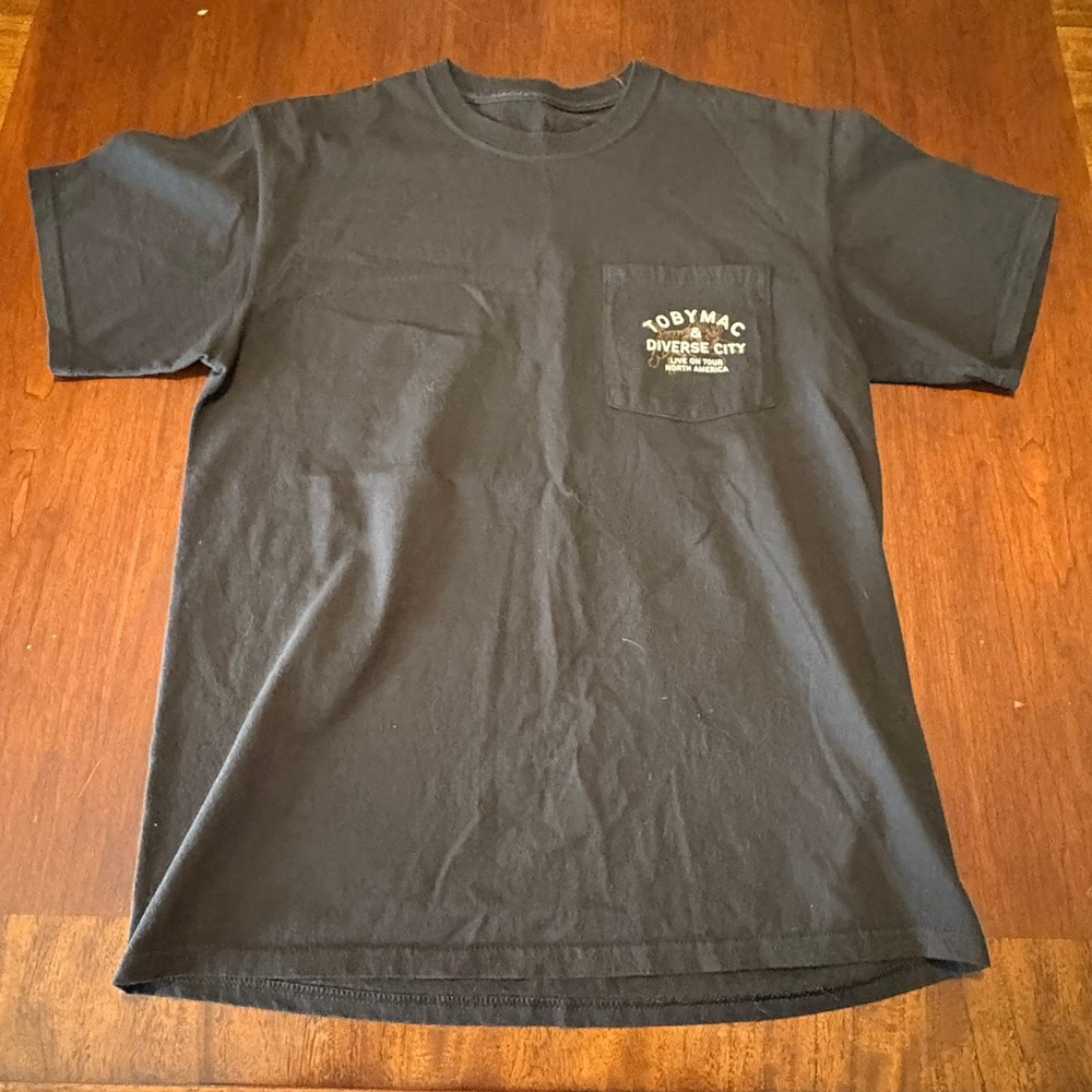 TobyMac & Diverse City Live on Tour Shirt - North America Tiger Graphic Pocket T